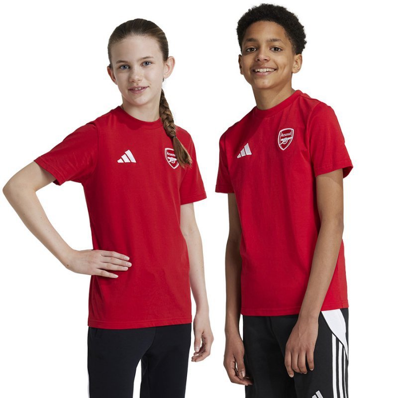 Koszulka adidas Arsenal Londyn Kids Tee IT4095 152 cm czerwony