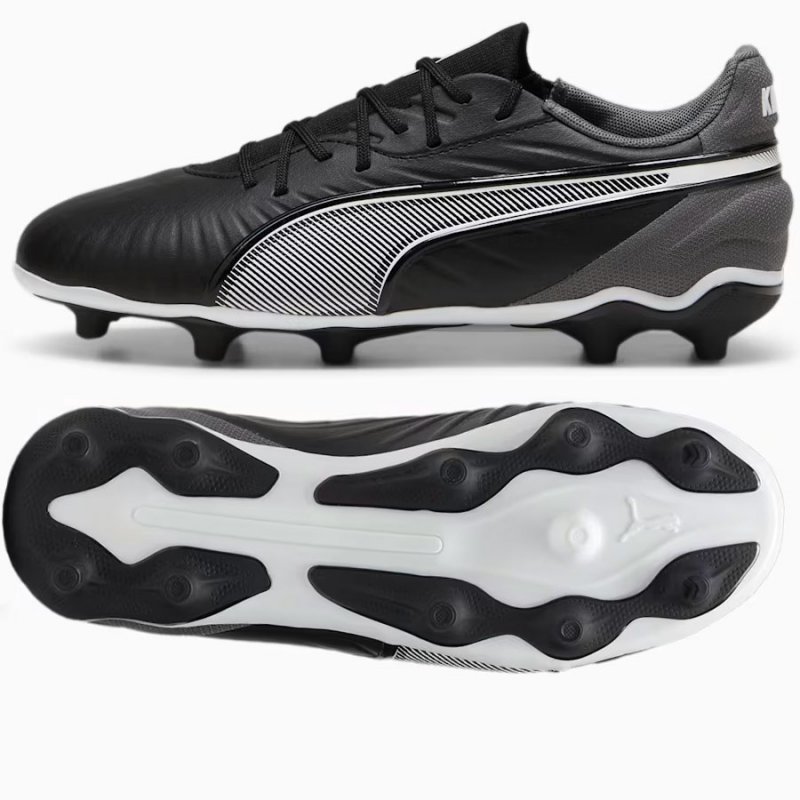 Buty Puma KING Match Jr FG/AG 108048-01 czarny 38