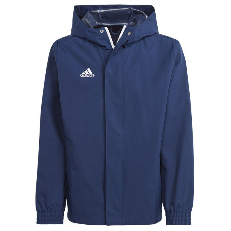 Kurtka adidas ENTRADA 22 AW Jacket Jr IK4012 granatowy 176 cm