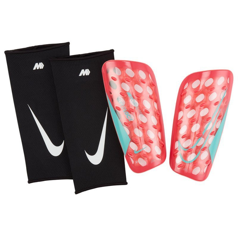 Nagolenniki Nike Mercurial Fly Lite Super Lock DN3608-850 czerwony S