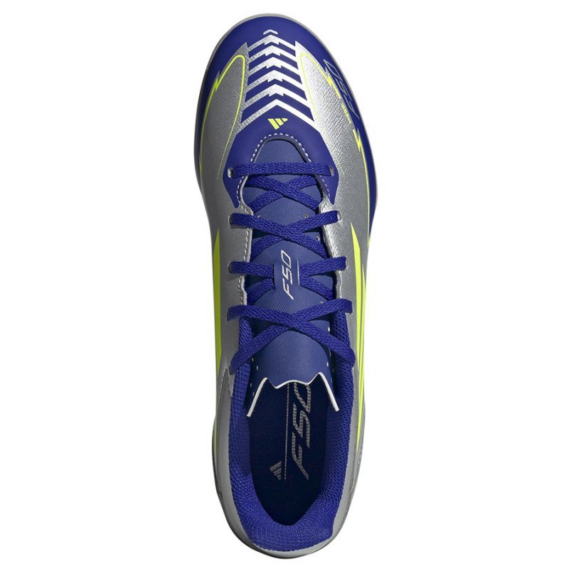 Buty adidas F50 MESSI Club TF IH0917 srebrny 45 1/3