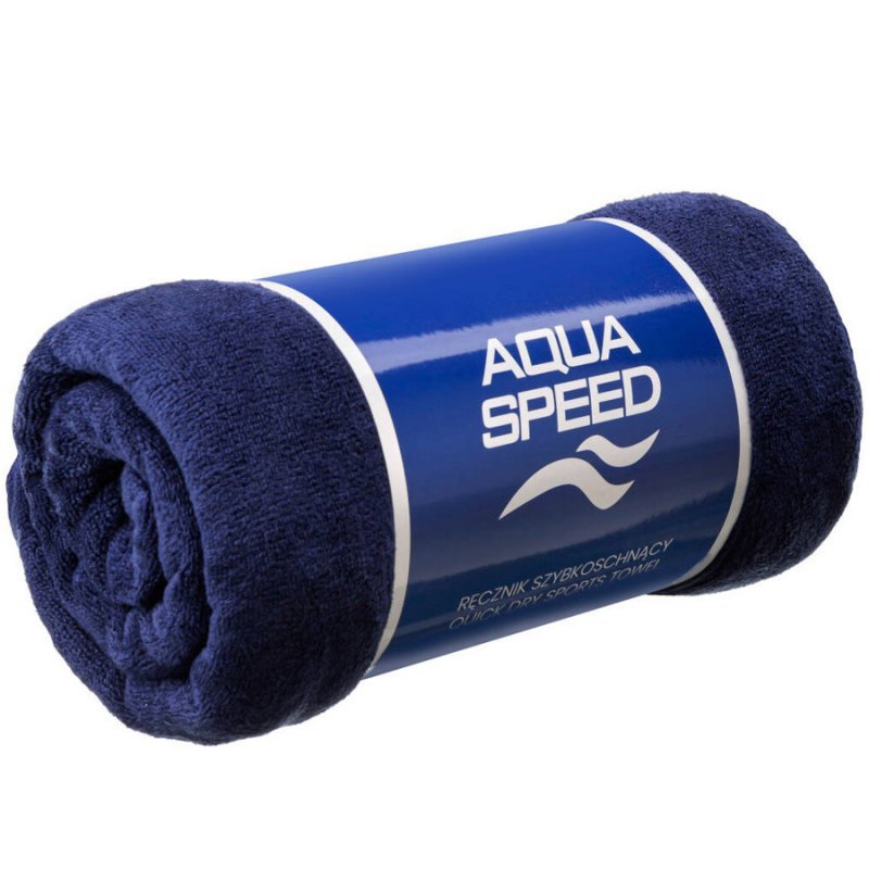 Ręcznik Microfibre DRY SOFT granatowy 100x50 cm