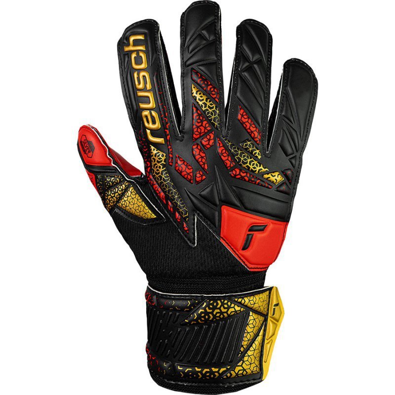 Rękawice Reusch Attrakt Silver Junior 55 72 215 7075 czarny 5