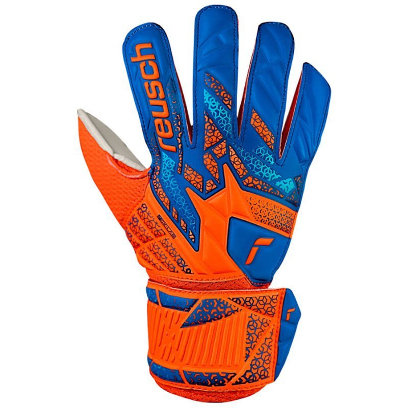 Rękawice  Reusch Attrakt Solid Junior 55 72 515 2014 pomarańczowy 5,5