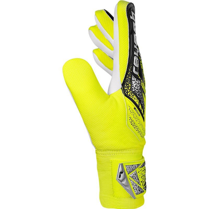 Rękawice  Reusch Attrakt Starter Solid Junior 55 72 514 2014 żółty 8