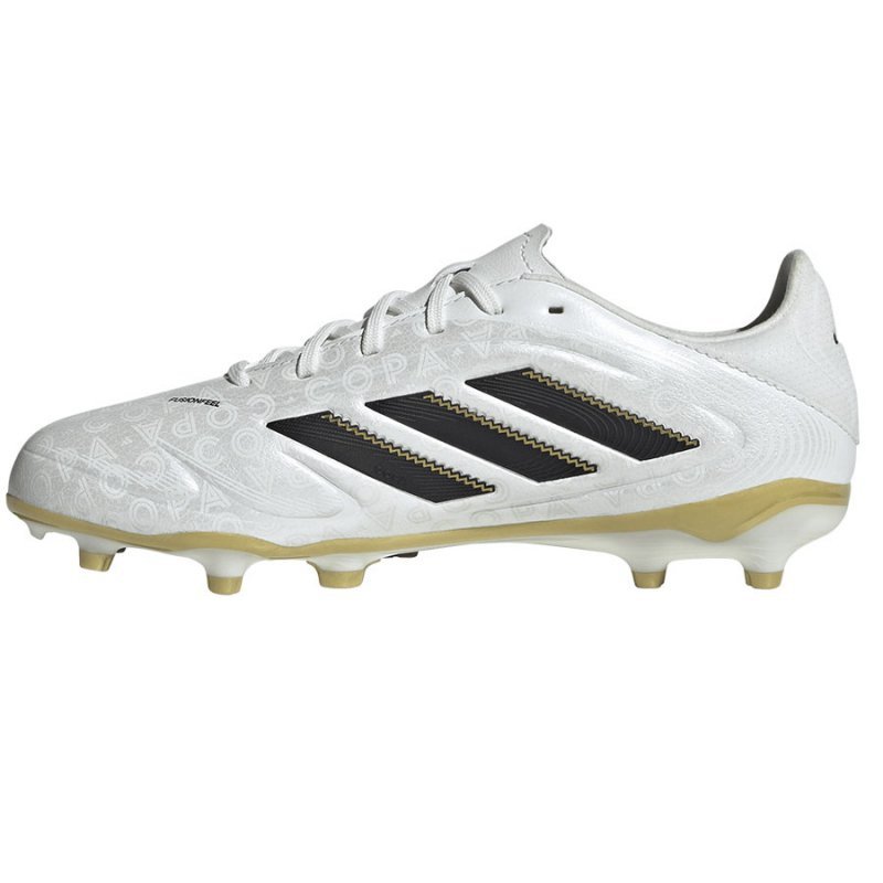 Buty adidas COPA PURE III League Jr FG/MG JR2887 biały 37 1/3