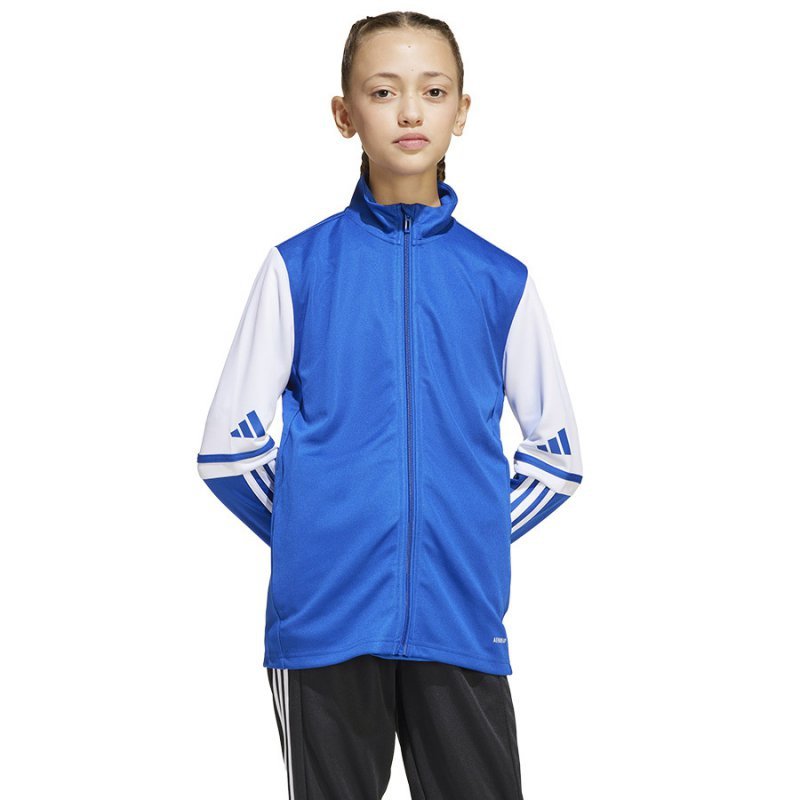 Bluza adidas SQUADRA 25 Training JKT Jr JD4798 niebieski 164 cm