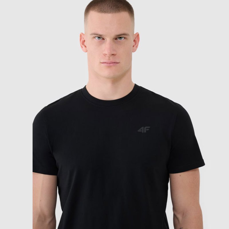 T-shirt 4F 4FWMM00TTSHM2256S 20S czarny L