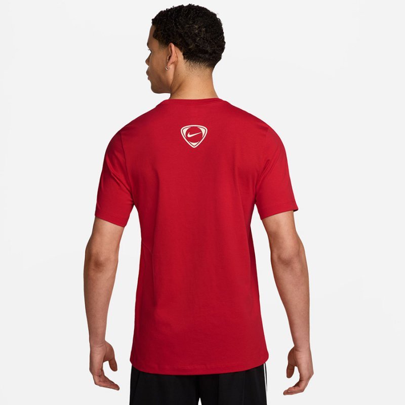 T-Shirt Nike Sportswear TOTAL 90 II IB6032-657 czerwony XL