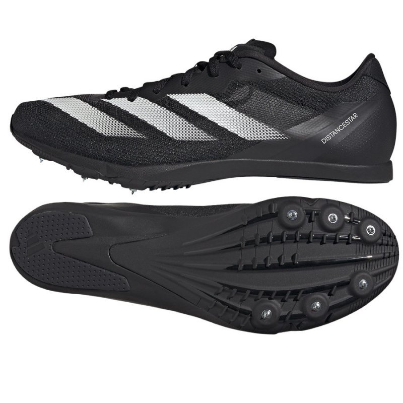 Buty kolce adidas Distancestar IG9906 40 czarny