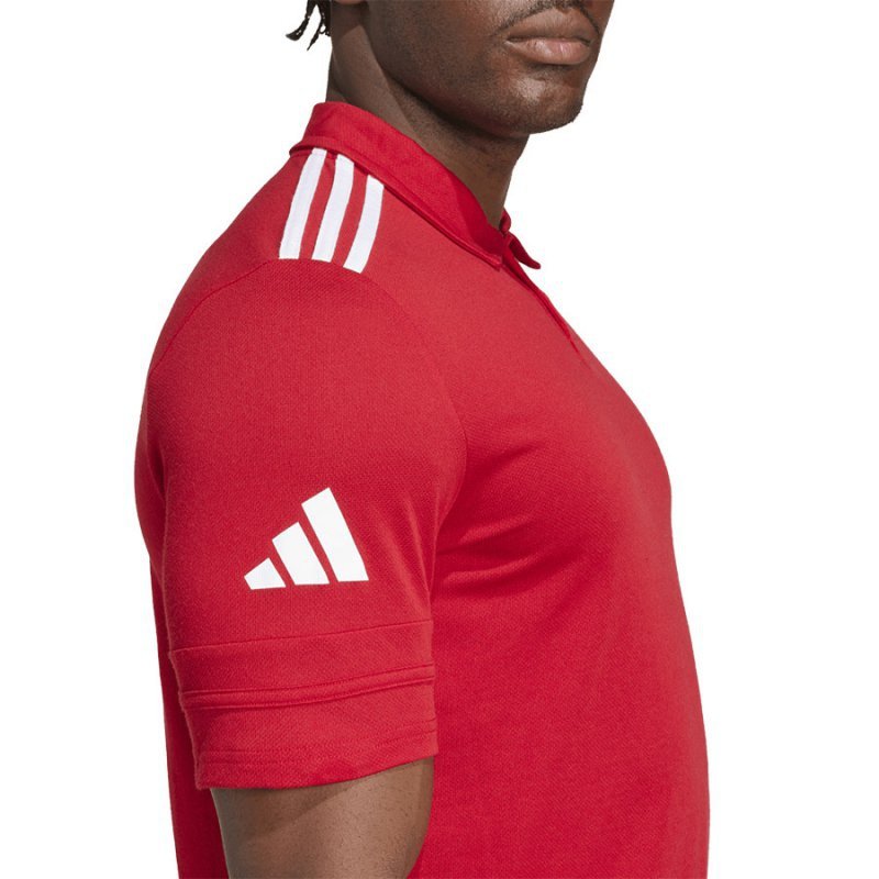 Koszulka adidas Polo SQUADRA 25 JY3418 czerwony XXL