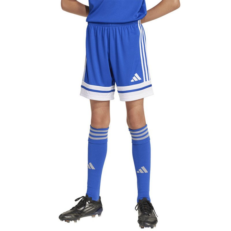 Spodenki adidas SQUADRA 25 JJ2419 niebieski 140 cm