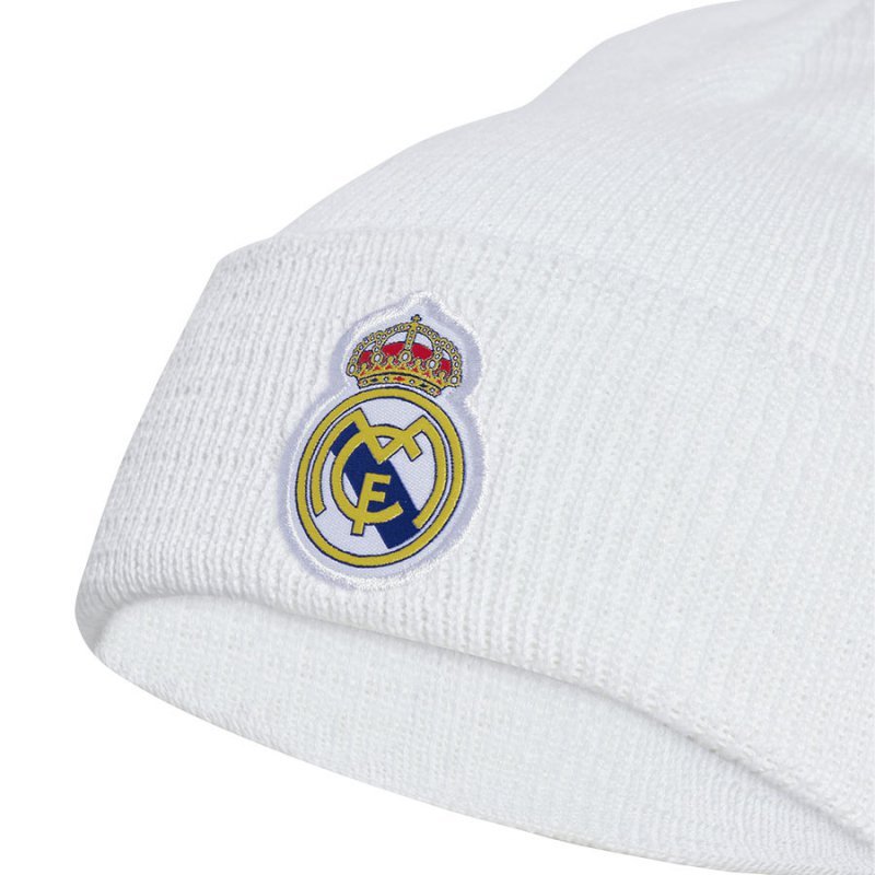Czapka adidas Real Madryt Woolie JX3209 biały OSFL