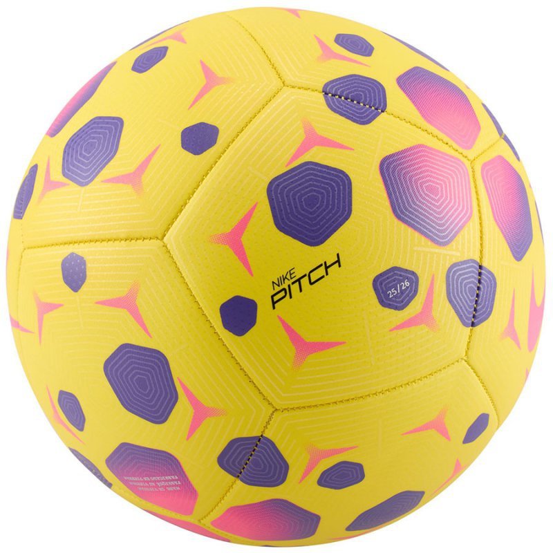Piłka Nike Pitch HV6249-710 żółty 4