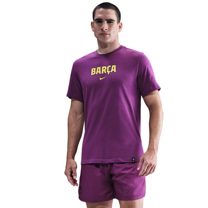 Koszulka Nike FC Barcelona Soccer Tee HQ8406-595 L czerwony
