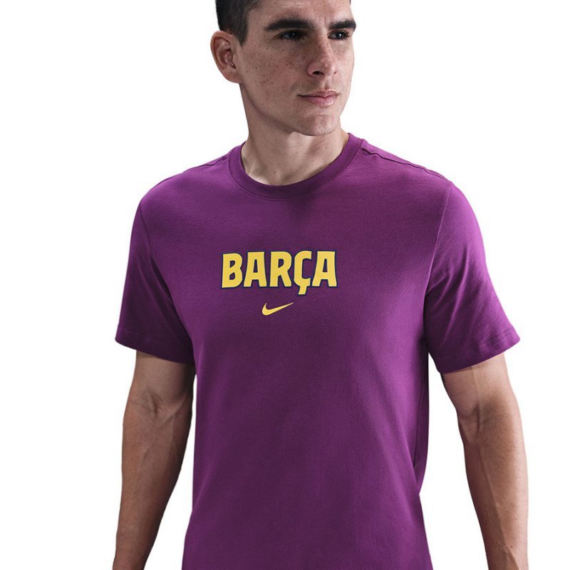 Koszulka Nike FC Barcelona Soccer Tee HQ8406-595 L czerwony