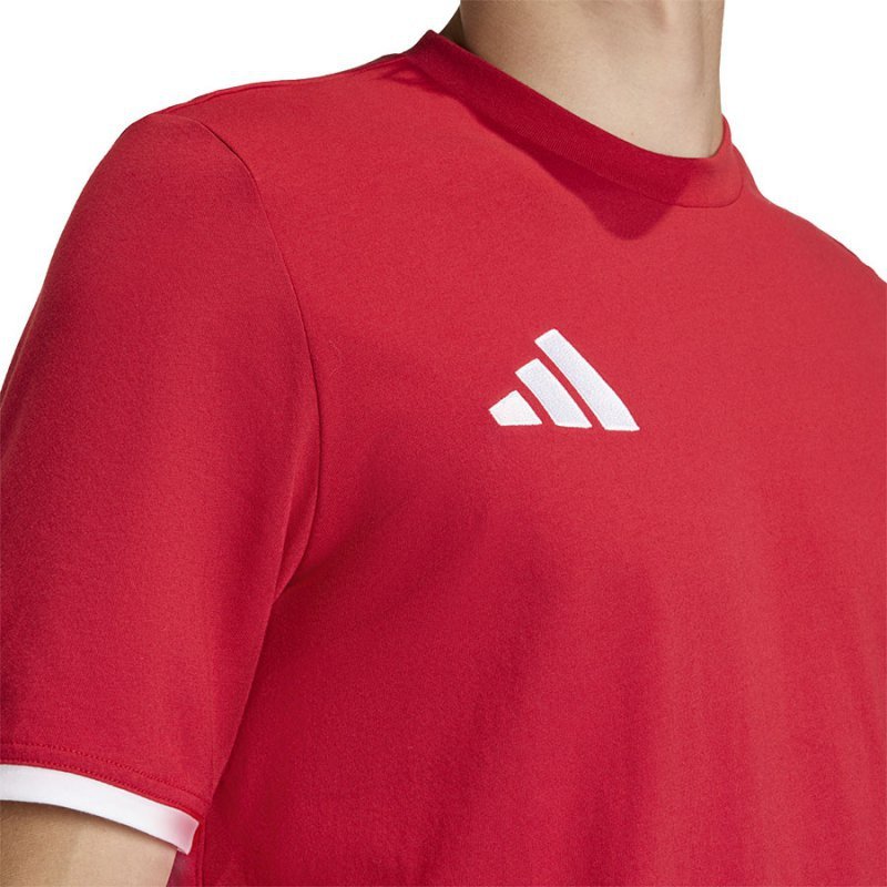 Koszulka adidas ENTRADA 26 Tee JZ6676 czerwony XL