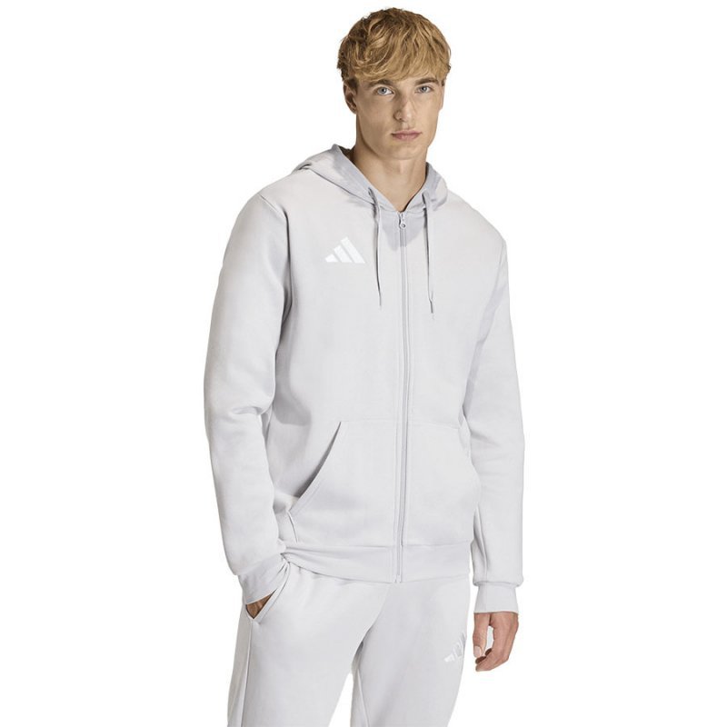 Bluza adidas ENTRADA 26 Full Zip Hoody KF5947 szary S