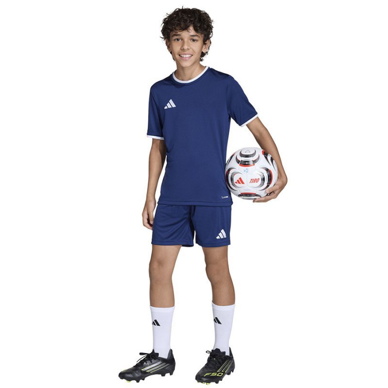 Spodenki adidas ENTRADA 26 Short Junior JZ6532 granatowy 140 cm