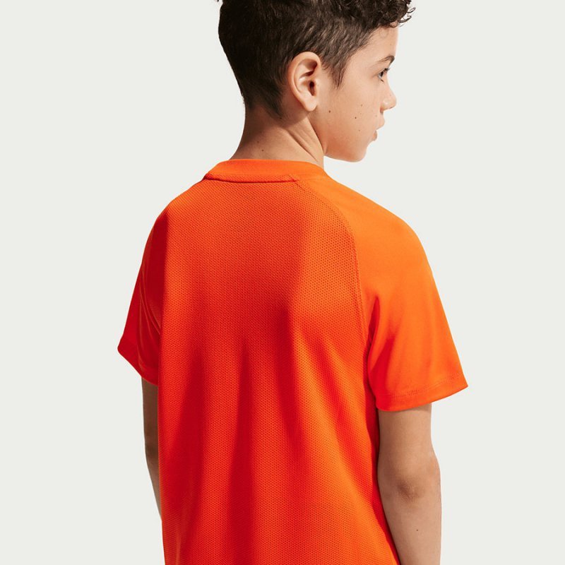 Koszulka Nike Park VIII Junior HV8182-819 pomarańczowy XS (122-128cm)