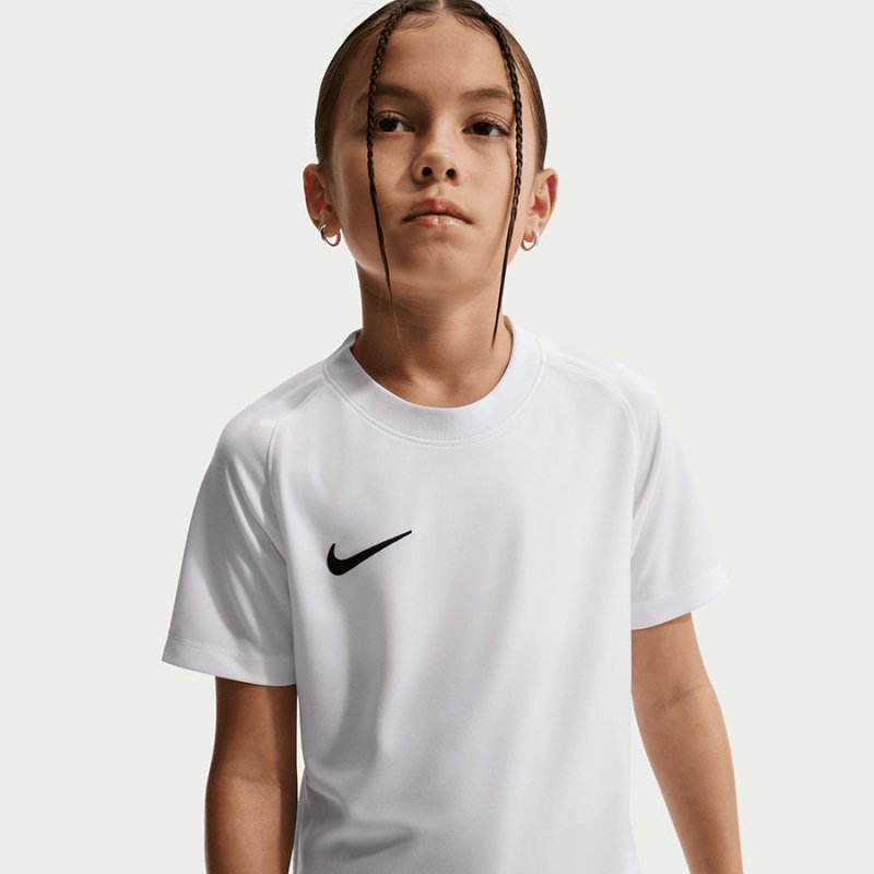 Koszulka Nike Park VIII Junior HV8182-100 biały S (128-137cm)