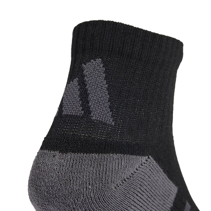 Skarpety adidas Essentials Climacool Qrt 3P JC6453 czarny 40-42