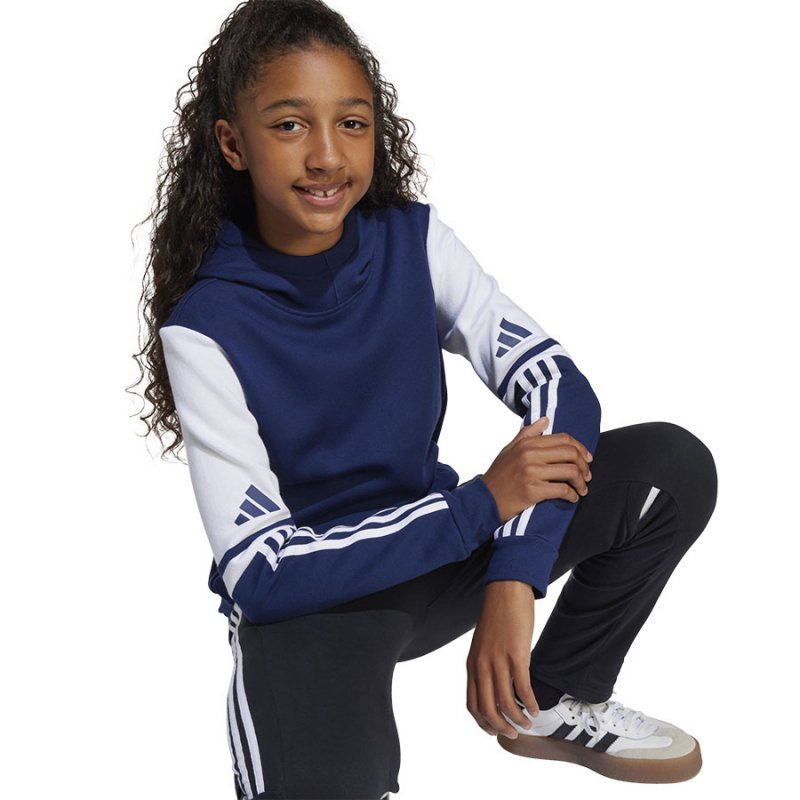 Bluza adidas SQUADRA 25 Sweat Hoody JD4804 granatowy 140 cm