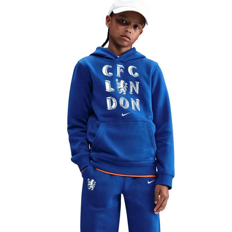 Bluza Nike Chelsea FC Club Junior HM3649-495 XL (158-170cm) niebieski