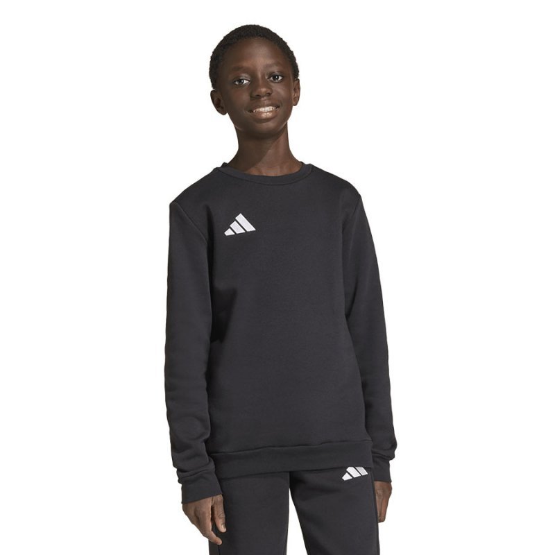 Bluza adidas ENTRADA 26 Sweat Top Junior JZ6554 czarny 128 cm
