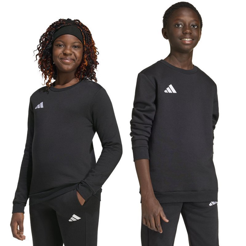 Bluza adidas ENTRADA 26 Sweat Top Junior JZ6554 czarny 164 cm