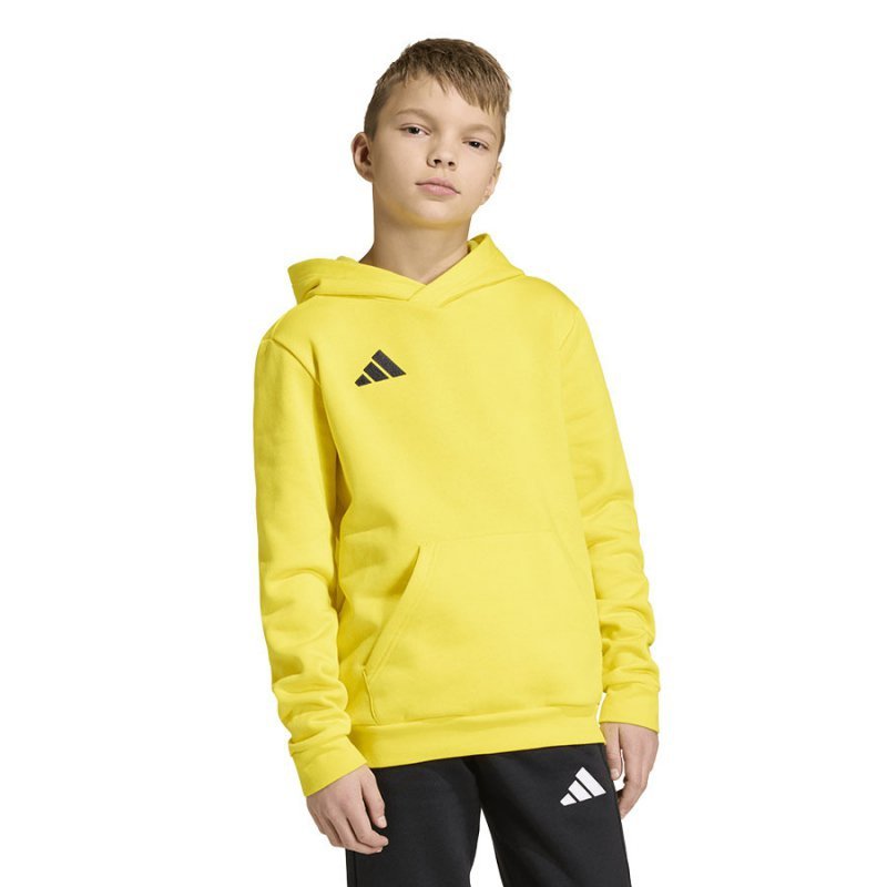Bluza adidas ENTRADA 26 Hoody Junior JZ6564 żółty 116 cm