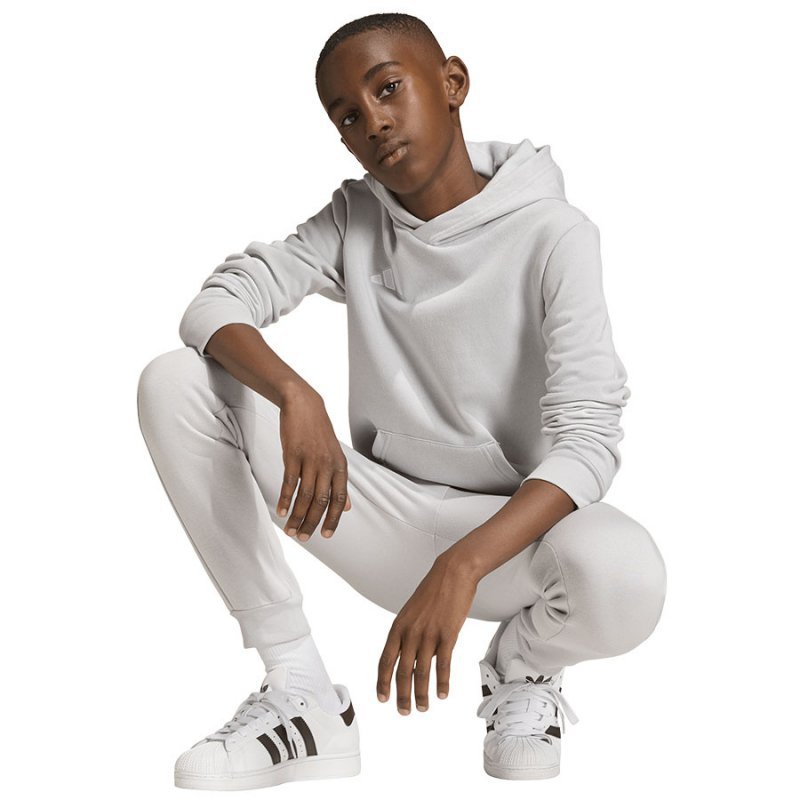 Bluza adidas ENTRADA 26 Hoody Junior JZ6562 szary 140 cm