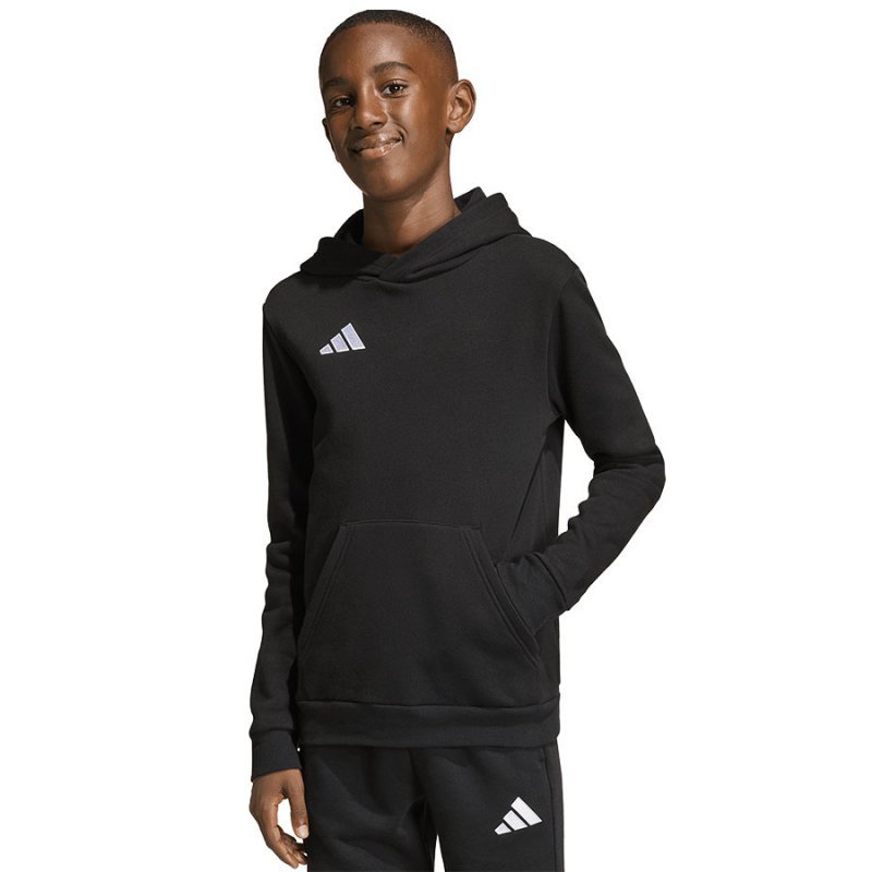 Bluza adidas ENTRADA 26 Hoody Junior JZ6569 czarny 128 cm