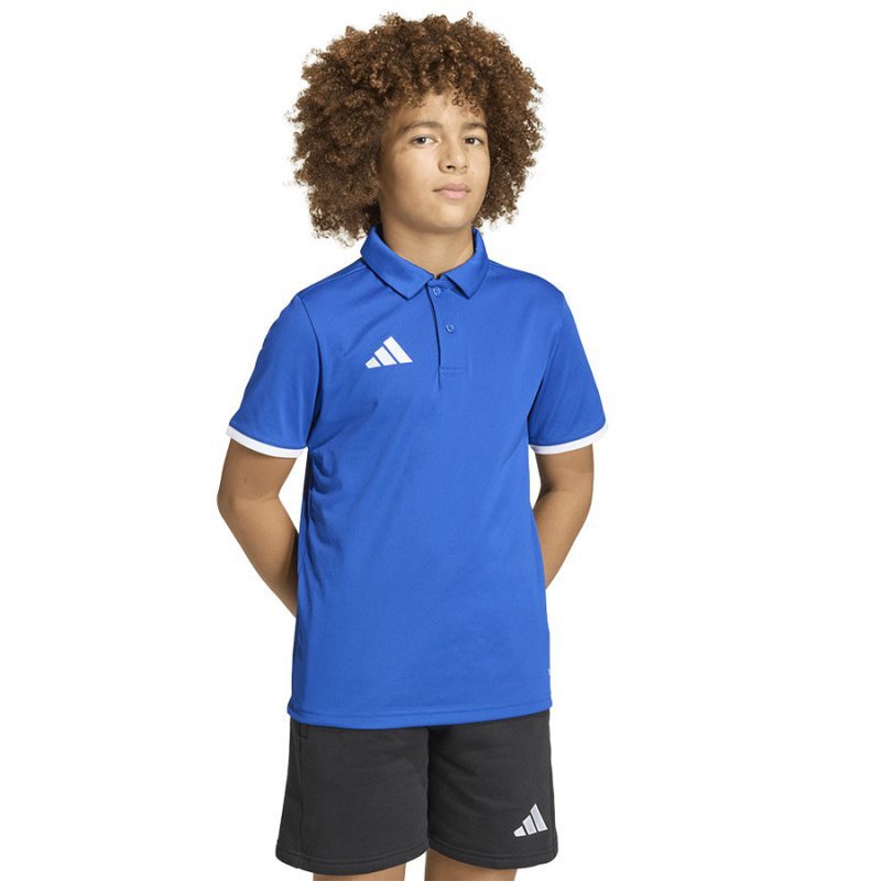 Koszulka adidas Polo ENTRADA 26 Junior JZ6625 niebieski 128 cm