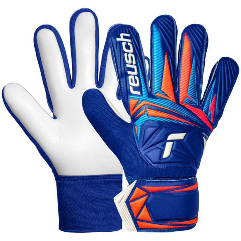 Rękawice Reusch Attrakt Starter Solid Junior 56 72 514 4126 niebieski 7