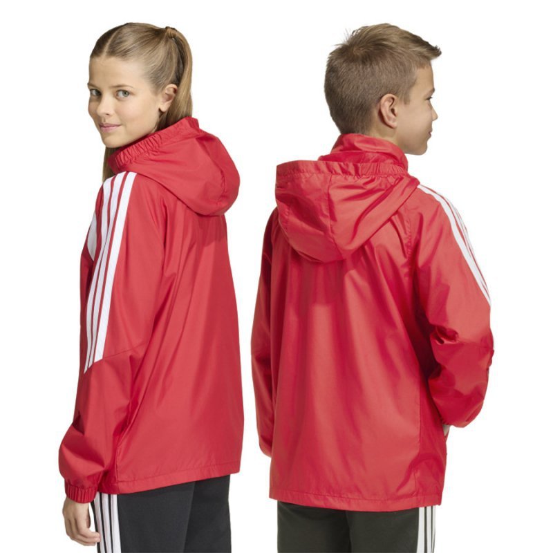 Kurtka adidas TIRO 26 Windbreaker Junior JY9724 czerwony 152 cm