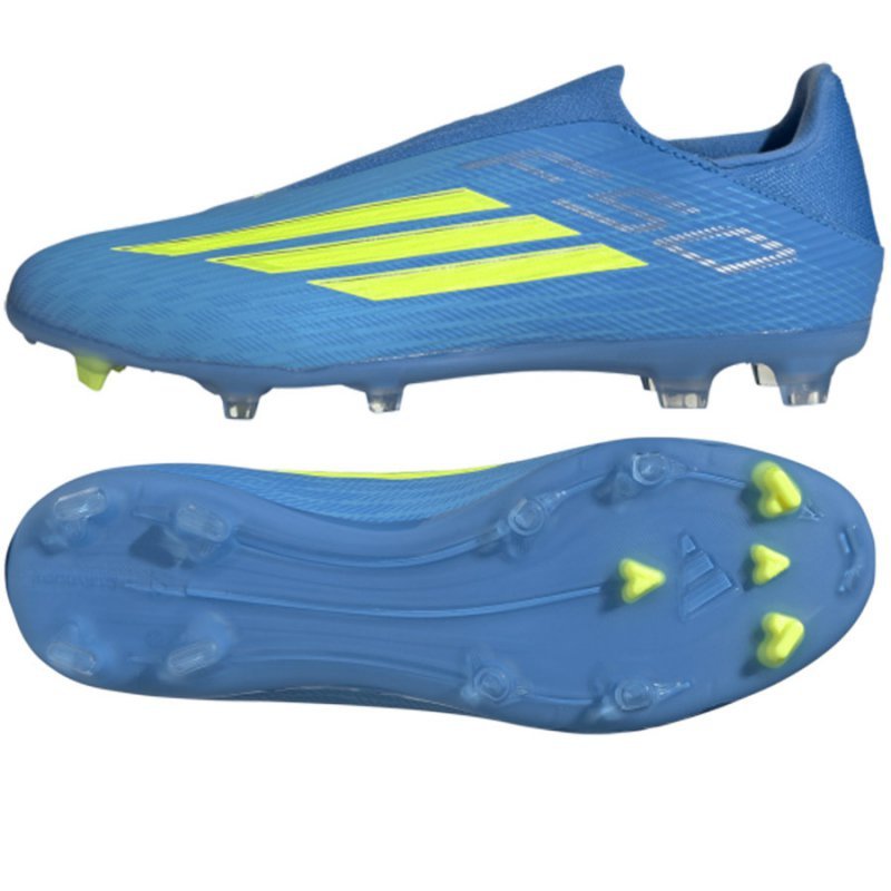 Buty adidas F50 League LL FG/MG JR8985 niebieski 45 1/3