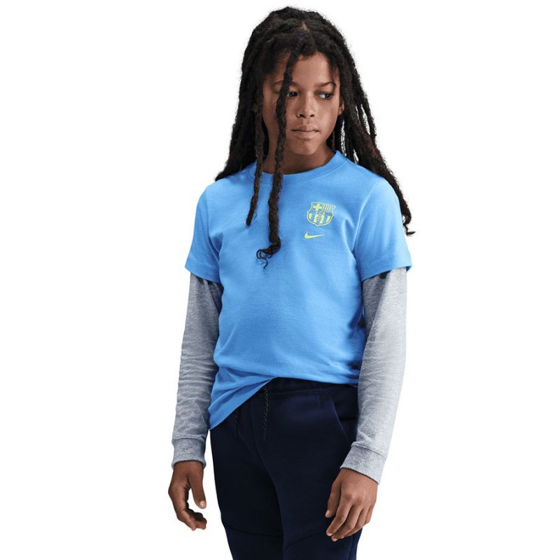Koszulka Nike FC Barcelona Supporter Junior HQ3233-412 XL (158-170) niebieski