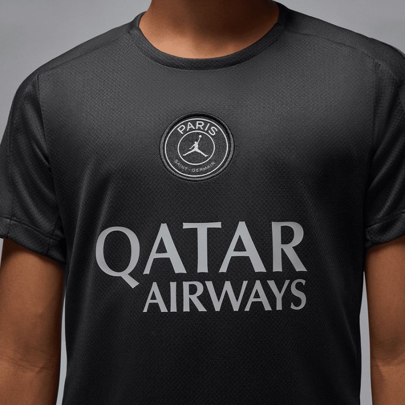 Koszulka Nike PSG Jordan Strike Top Junior IB3654-045 L (147-158) grafitowy