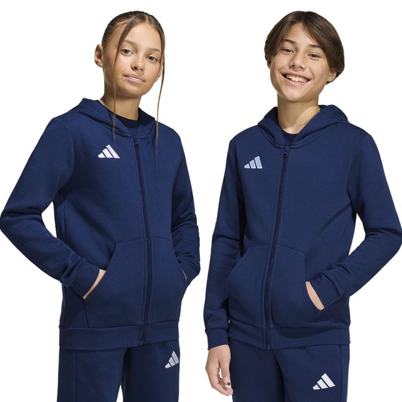 Bluza adidas ENTRADA 26 Full Zip Hoody KH1784 granatowy 176 cm