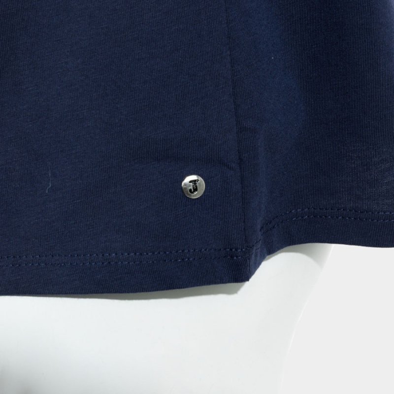 T-shirt Joma Urban Street 104121.345 granatowy XL