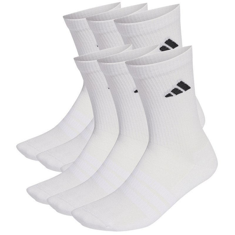 Skarpety adidas Cushioned Crew 6par KE5498 biały 40-42