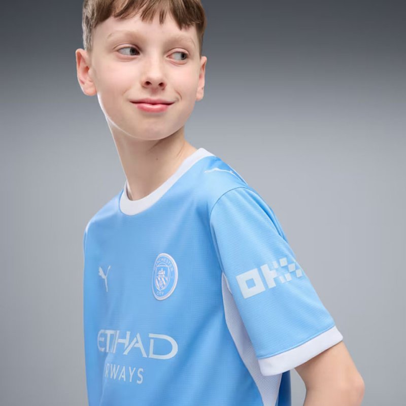 Koszulka Puma Manchester City 2026/27 Home JSY Replica Jr 784329-01 niebieski 164 cm