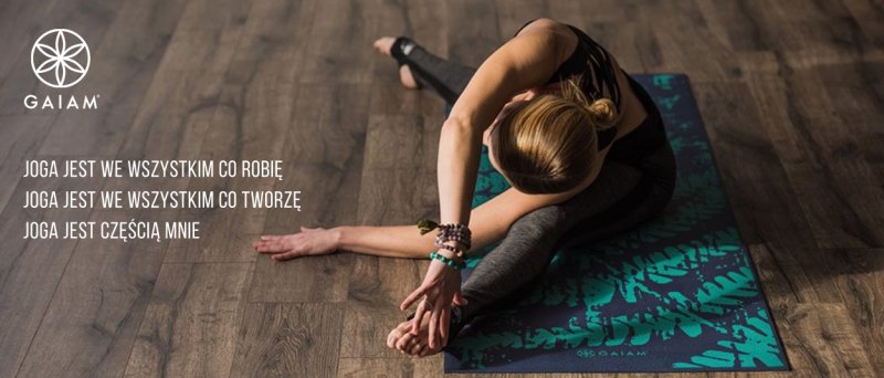 GAIAM MATA DO JOGI DWUSTRONNA GRANITE/STORM 4 MM 61956