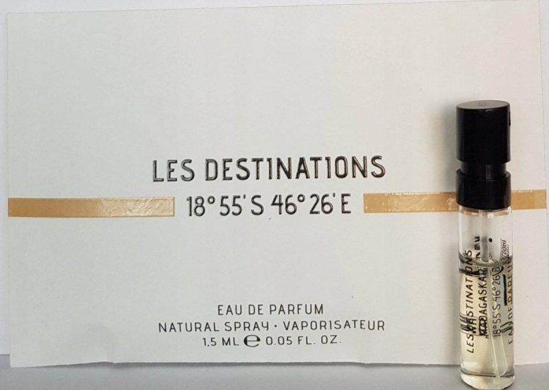 Les Destinations &quot;18°55'S 46°26'E&quot; Madagaskar woda perfumowana 1,5 ml próbka