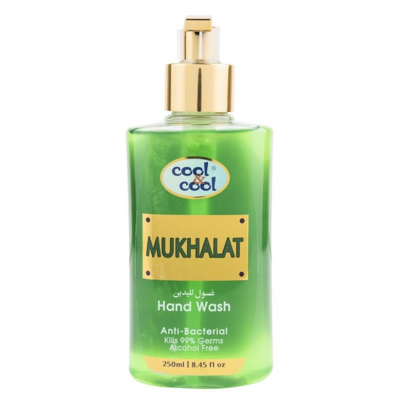 Cool &amp; Cool Mukhalat  bazalkoholowy antybakteryjny żel do mycia rąk 250 ml