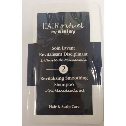 Sisley Hair Rituel Soin Lavant rewitalizująco - wygładzający szampon do włosów z olejkiem macadamia 80 ml