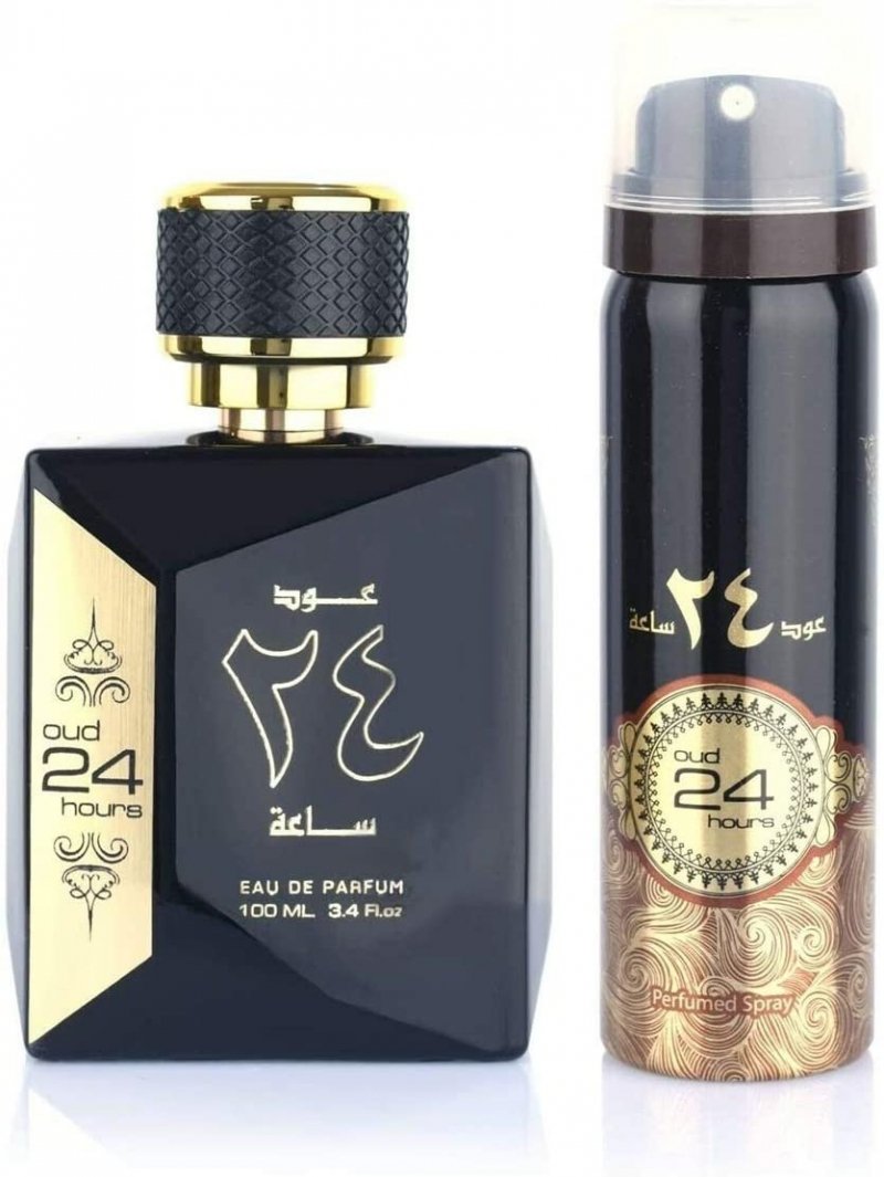 Ard al Zaafaran Oud 24 Hours woda perfumowana 100ml + Dezodorant Spray 50ml