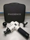 Pistolet Sportowca PHOENIX - masażer wibracyjny (wersja limitowna w kolorze biało-czarnym)