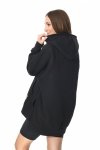MijaCulture hoodie for pregnant women and breastfeedinf Stella  M014 black